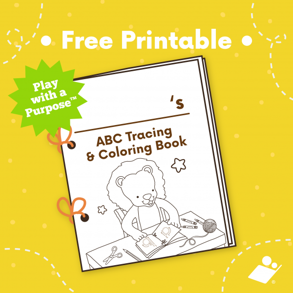 ABC Tracing & Coloring Book